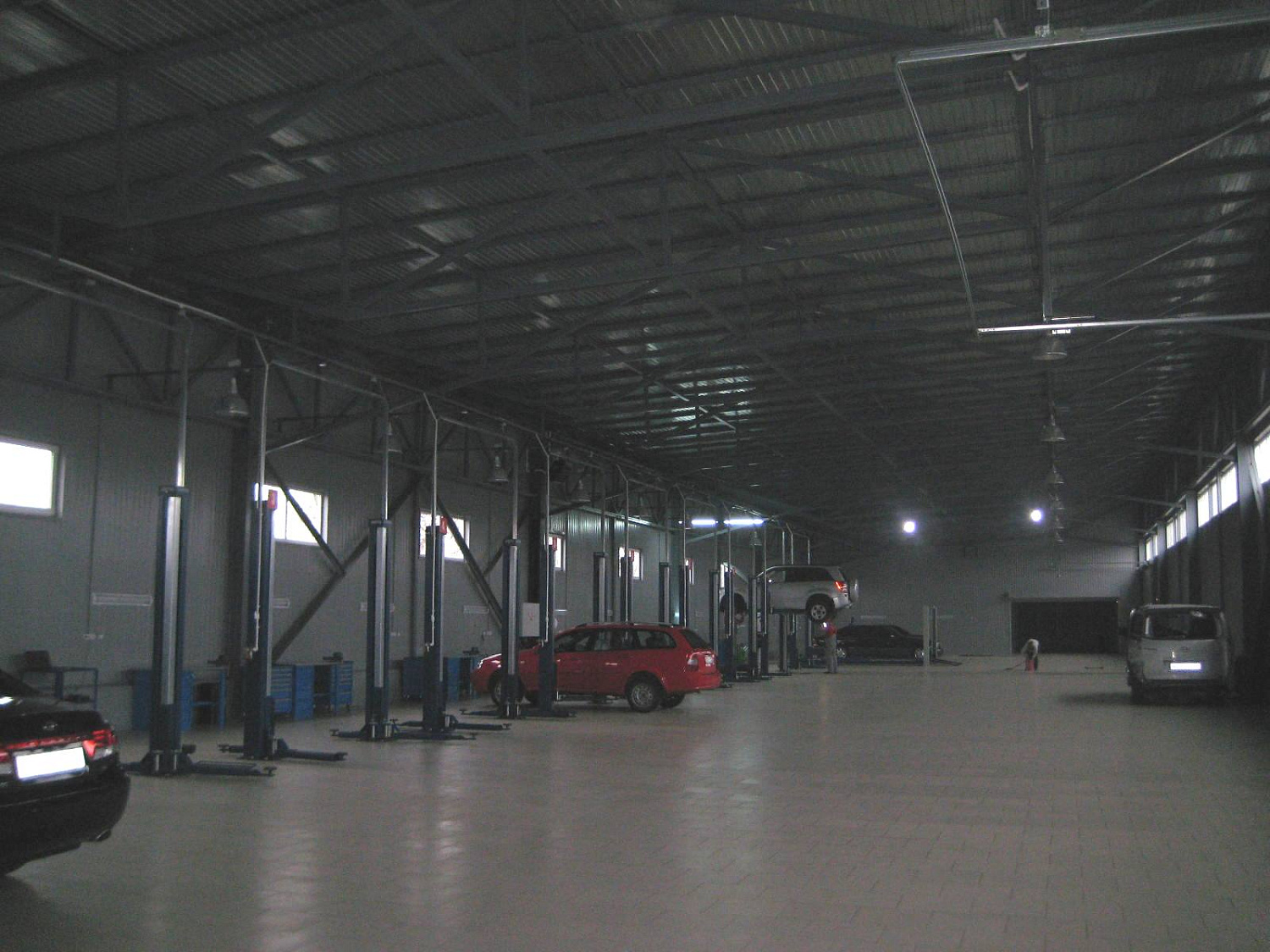 Промышленное отопление автосервиса г. Ростов-на-Дону
